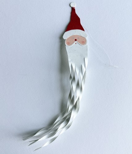 Vintage long twisted beard - twisted,